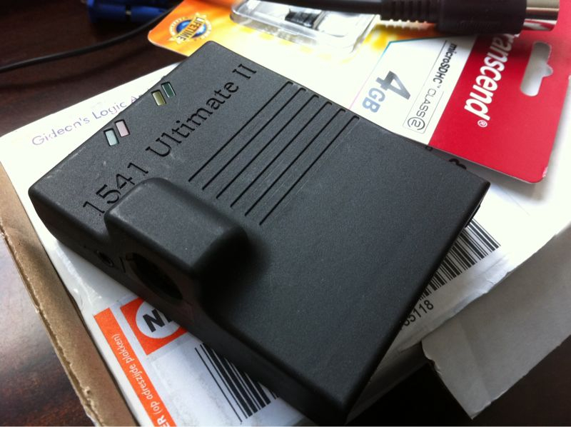 My 1541 Ultimate II cartridge has arrived at last! Can’t wait to try it on my C64 :-)