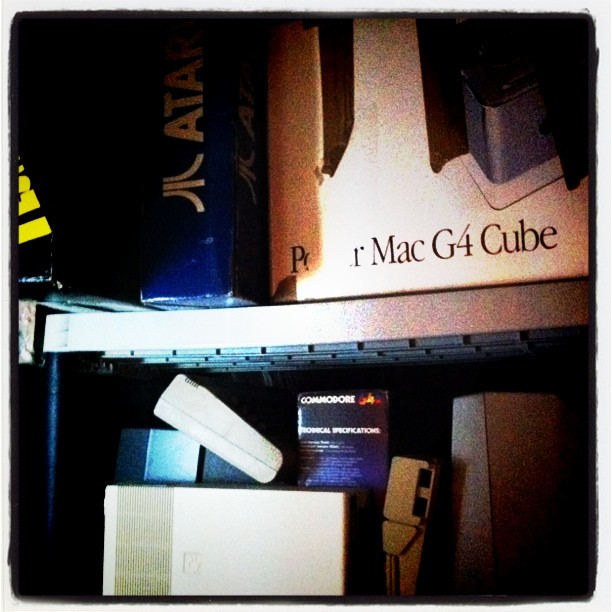 One day I’ll have to sort through the retrocomputing mess in my basement :) (Taken with instagram)