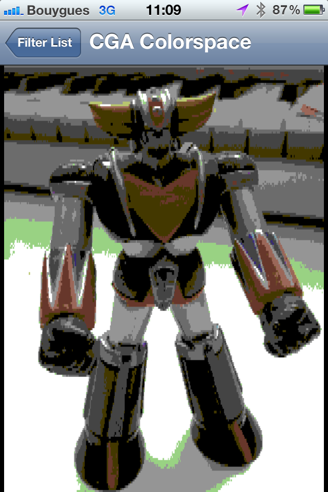 Yay C64 camera! Thank you #GPUImage :)