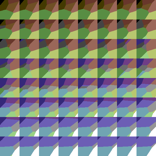 This is a Commodore 64 Colour Lookup Table (CLUT). Beautiful, don’t you think? :-)