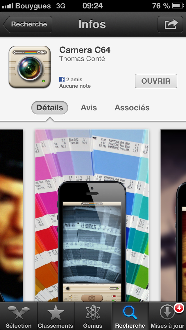 Camera C64 is now live in the App Store ! With iPhone 5 support ! iOS 6 social sharing ! A brand ...