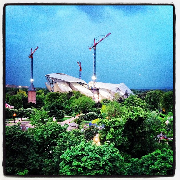 Fondation LVMH: état d'avancement :-) #paris #instagood #photooftheday #instamood #picoftheday #i...