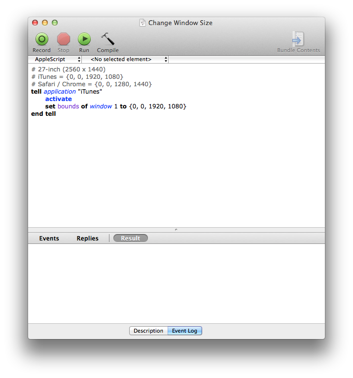 I am a window size nazi.