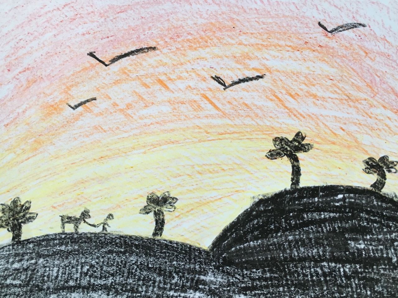 Ariane très inspirée en ce début de grandes vacances :-)